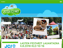 Tablet Screenshot of lastenfestarit.fi